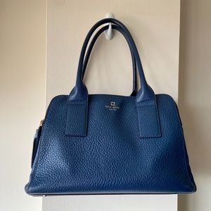 Royal Blue Kate Spade tassel purse & wallet